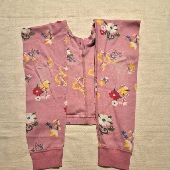 Hanna Andersson girls size 140 or 10 Disney pink pajama set, GUC for fade - Picture 5 of 12
